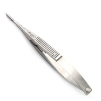 Castroviejo Needle Holder 5 1/4" Straight Jaws with Catch