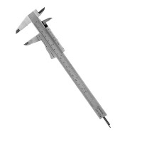 Caliper 8 1/2" Stainless mm/inch up To 6"