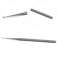 Curette Without Hole 5 1/2" Large 2.5mm Diameter