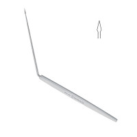 Politzer Ear Knife Spear Blade 7" Angled