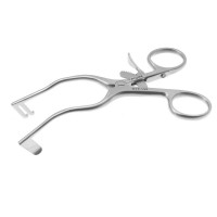 Bellucci Endaural Retractor 4 1/4" Solid Blade 2 Blunt Teeth
