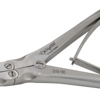 Zaufal Jansen Rongeur 7" Curved 4mm Double Action