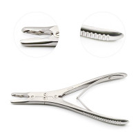 Ruskin Rongeur 6" Straight 3mm Double Action