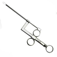 Bruening Ear Snare 2 1/2" Cannula Delicate Stylet For Bruening Ear Snare