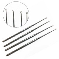 Buck Ear Curette 5 3/4" Straight Blunt Size 2 (3mm)
