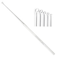 Buck Ear Curette 5 3/4" Angled Blunt Size 3 (3.5mm)