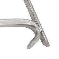 Lane Bone Forcep 13" Light 2x2 Teeth Serrated Jaws With Ratchet Maximun Opening 30mm