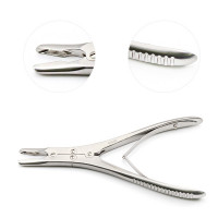 Ruskin Rongeur 7" Straight 7mm Double Action