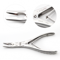 Ruskin Rongeur 7" Curved 7mm Double Action