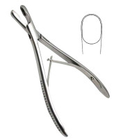 Luer Rongeur 7 1/4" Straight 11mm Single Action