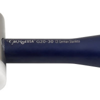 Combination Mallet 7 1/2" 8oz (227g) Head Stainless Steel with One Nylon Cap 25mm Aluminum Handle