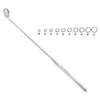 Laryngeal Mirror Chrome Plated Chuck Handle Size 00 - 10mm