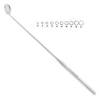 Laryngeal Mirror Chrome Plated Chuck Handle Size 4 - 20mm