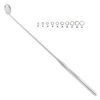 Laryngeal Mirror Chrome Plated Chuck Handle Size 6 - 24mm