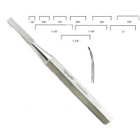 Hibbs Chisel 9" Curved 3/4"