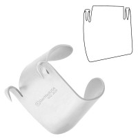 Millard Thumb Double Hook 1" 17mm 2 Prongs Sharp