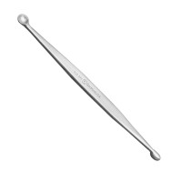 Volkman Bone Curette Double Ended 61/2" Oval Cup 8X14mm and  Round 10mm