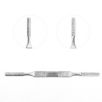 Fomon Rasp 8 1/4" Fine Teeth 8mm Flat and Convex
