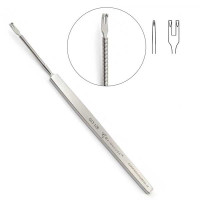 Flexible Neck Rake Retractor 6" 2 Sharp Prongs