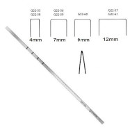 Cottle Septum Chisel 7" Straight 4mm Graduated