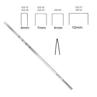 Cottle Septum Chisel 7" Straight 9mm Graduated