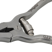 Nail Nipper 4 1/2" Concave Jaws Barrel Spring