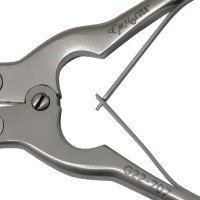 Mycotic Nail Nipper Double Action Jaws Barrel Spring Straight 6"