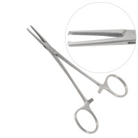 Halstead Mosquito Forceps Straight 1x2 Teeth 5"