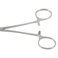 Halstead Mosquito Forceps Straight 1x2 Teeth 5"