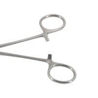 Halstead Mosquito Forceps Curved 1x2 Teeth 5"
