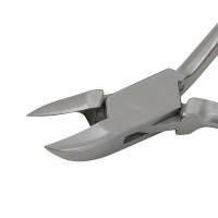 Nail Splitter 5 1/2" Tapered Jaw Straight Smooth Handle Locking Clip