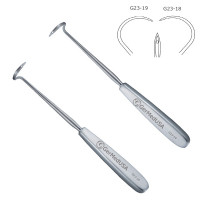 Deschamps Ligature Carrier 8" Left Sharp