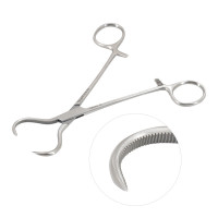 Lewin Bone Forceps 7 inch Slightly Curv...