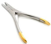 Pin and Wire Puller Double Action Tungsten Carbide Insert Jaws Size 7" Jaws 4mm Wide