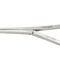 Brand Tendon Pulling Forcep 9 1/2"" Angled Shaft Serrated Jaws 1x2 Teeth