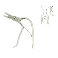 Orthopedic Grasper 8 1/2" Curved Handle 7x20mm