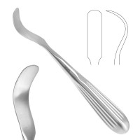 Crego Periosteal Elevator Fully Curved Blade 14mm Size 8"