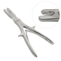 Stille-Luer Rongeur 8 1/2" Straight 9x15mm Bite Double Action
