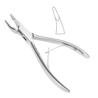 Dean (Blumenthal) Rongeur  5 3/4" 3x10mm Bite Tappered to 3mm Slightly Curved Jaw