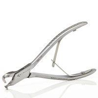 Dean (Blumenthal) Rongeur Size 6" 3x10mm Bite Tappered to 4mm Jaws Angled 90