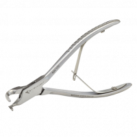 Dean (Blumenthal) Rongeur Size 6" 3x10mm Bite Tappered to 4mm Jaws Angled 90