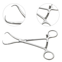 Bone Reduction Forceps 7 inch, Curved, ...