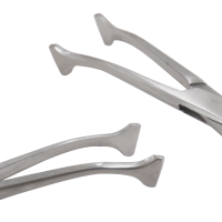 Plate Holding Forcep 5 1/2" Curved