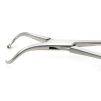 Bone Reduction Forcep 5 1/2" Curved With Guide .047" (1.2mm) Maximum Opening 12mm