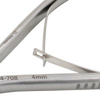 Jansen Rongeur 7" Straight 4mm Single Action