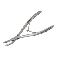 Jansen Rongeur 7" Curved 4mm Single Action
