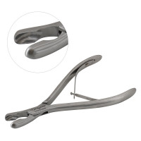 Luer Rongeur 6" Full Curved 3mm Single Action