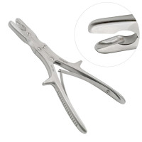 Stille Luer Rongeur 9 1/2" Straight 17mm Double Action