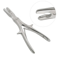 Stille Luer Rongeur 10 1/2" Straight 10mm Double Action