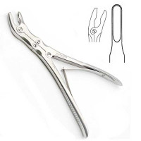 Leksell Rongeur 9 1/2" Full Curve 5mm Double Action